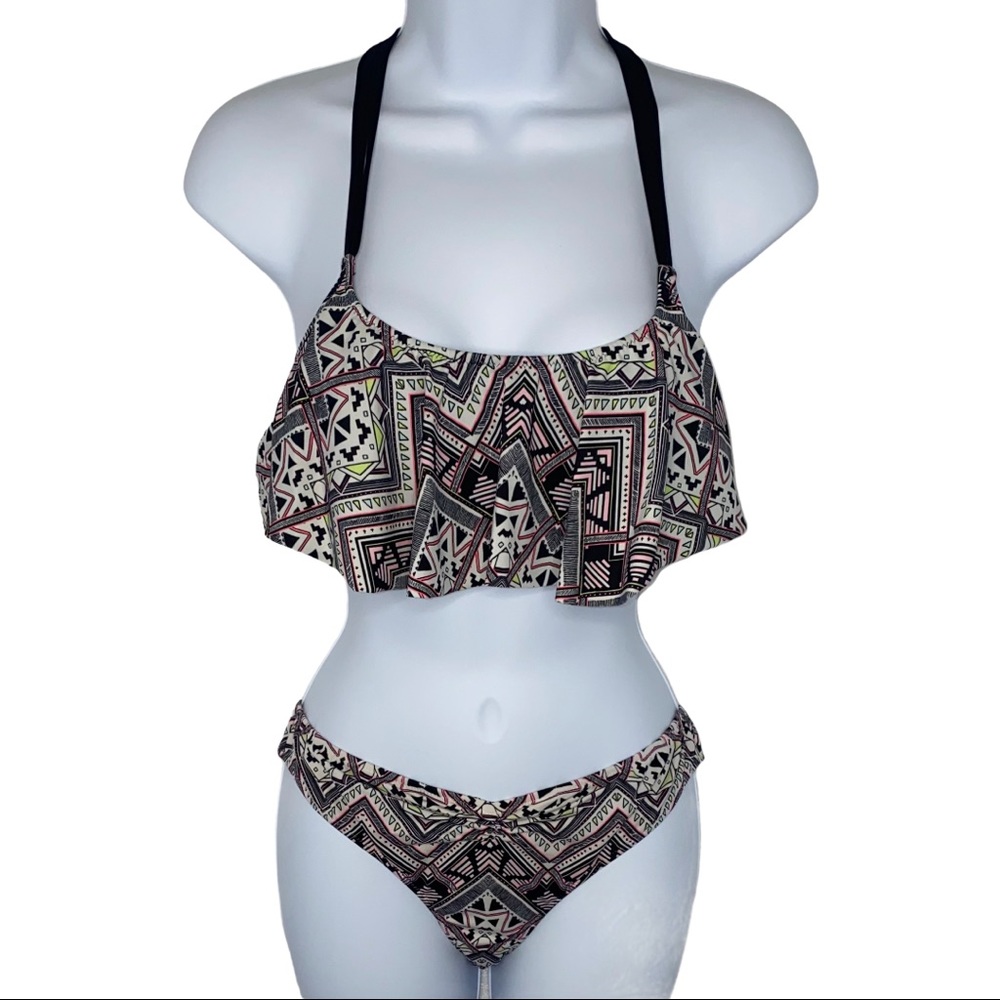 VS Pink Aztec Bikini Set. Can be sold separately.